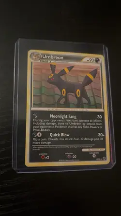Pokemon Umbreon Deck Exclusives 010/090 Rare Regular 2010 90 HP English - Image 1