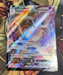 Mew VMAX - 114/264 - Fusion Strike - Pokemon TCG - Holo Rare - LP - Image 1