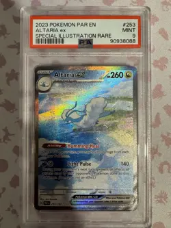 Altaria ex 253/182 | Special Illustration Rare | Paradox Rift Pokemon TCG PSA 9 - Image 1
