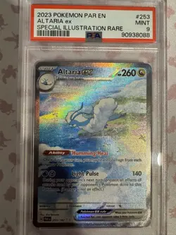 Altaria ex 253/182 | Special Illustration Rare | Paradox Rift Pokemon TCG PSA 9 - Image 3