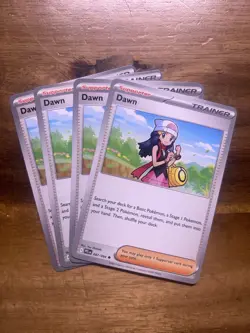 4x Dawn Playset | Pokemon TCG Phantasmal Flames 087/094 | NM - Image 1