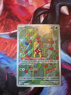 Shuckle Pokemon Mega Evolution 136/132 Illustration Rare Holofoil NM - Image 1
