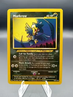 2000 Pokemon Neo Revelation Murkrow #46 - Image 1