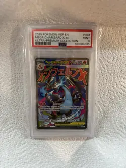 2025 Mega Charizard X ex Pokemon MEP En Ultra-Premium Collection PSA 9 - Image 1