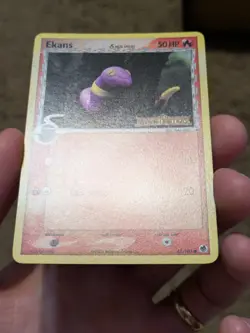 Ekans 47/101 Pokemon Dragon Frontiers Stamped Reverse Holo Very LP - Image 2