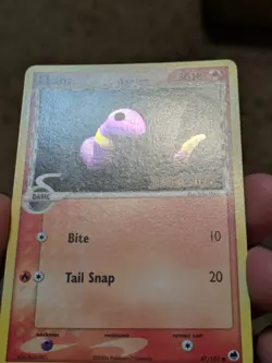 Ekans 47/101 Pokemon Dragon Frontiers Stamped Reverse Holo Very LP - Image 3