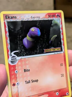 Ekans 47/101 Pokemon Dragon Frontiers Stamped Reverse Holo Very LP - Image 5