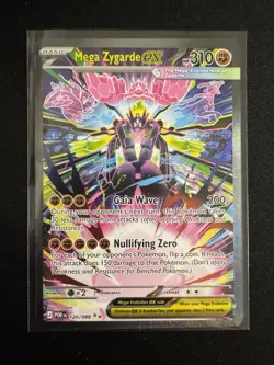 Pokemon Mega Evolutions Perfect Order Mega Zygarde Ex SIR 120/088 English - Image 2