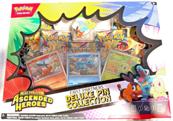 Pokemon TCG Mega Evolution Ascended Heroes Deluxe Pin Collection Sealed - Image 1
