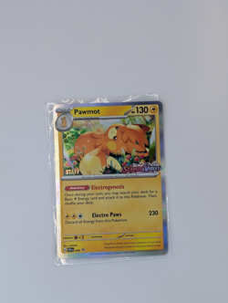 Pawmot SVP 006 STAFF - Pokemon TCG Pre Release Promo Scarlet & Violet Base NM - Image 1