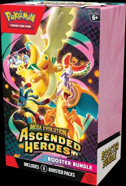 (4x) Pokemon TCG: Ascended Heroes Booster Bundles CONFIRMED PRESALE - Image 1