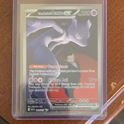 Pokemon Team Rocket's Mewtwo EX 231/182 Sv10: Ascended Heros Holo 280 HP SIR - Image 1