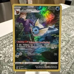 Pokemon TCG Brilliant Stars Vaporeon - TG02/TG30 Holo Full Art Ultra Rare - Image 1