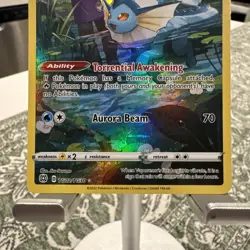 Pokemon TCG Brilliant Stars Vaporeon - TG02/TG30 Holo Full Art Ultra Rare - Image 3