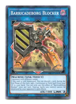 Barricadeborg Blocker - RIRA-EN081 1st Edition - YuGiOh-LP - Image 1