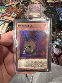 Yugioh! 3x Darkuriboh MZMU-EN050 Super Rare 1st Ed NM - Image 1