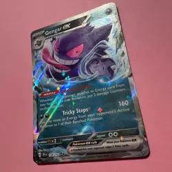 Gengar ex 104/162 NM Double Rare Holo Temporal Forces Pokemon Card English TCG - Image 3