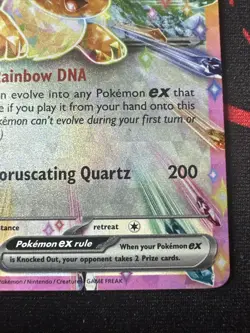 Pokemon TCG Card Eevee ex 075/131 Prismatic Evolutions Double Rare Holo - NM ++ - Image 5