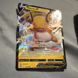 Pokemon Raichu V Brilliant Stars 045/172 Ultra Rare Holo 200 HP Card - Image 2