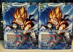 (Set Of 2) Dragon Ball Super CCG Card Game - Miracle Strike Gogeta (P-069 PR) - Image 1