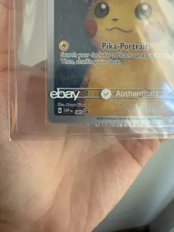 PIKACHU VAN GOGH WITH GREY FELT HAT SVP EN 085 PROMO POKEMON CARD-SEALED - Image 2