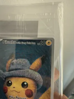 PIKACHU VAN GOGH WITH GREY FELT HAT SVP EN 085 PROMO POKEMON CARD-SEALED - Image 4