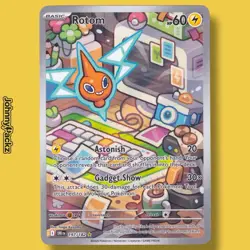 Rotom 197/182 - 2025 Destined Rivals Full Art Holo - Pokemon Card NM - Image 1