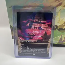 Eldrazi Temple (0014) (Borderless) Edge of Eternities: Stellar Sights Regular NM - Image 1