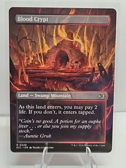 Blood Crypt (Borderless) Lorwyn Eclipsed Regular MTG Magic The Gathering NM - Image 2