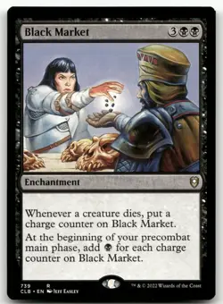 Black Market #739 (NM) Baldur's Gate CLB Magic MTG - Image 1