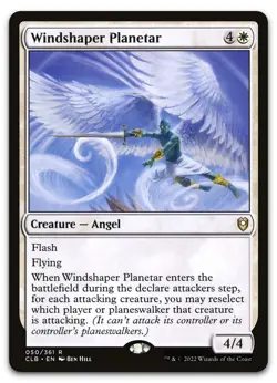 Windshaper Planetar #50 (NM) Baldur's Gate CLB Magic MTG - Image 1