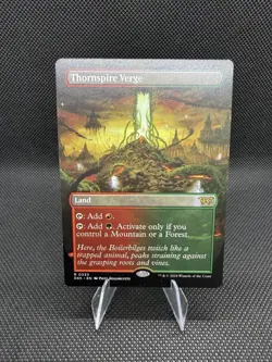 Thornspire Verge (Borderless) Duskmourn: House of Horror Regular - Image 1