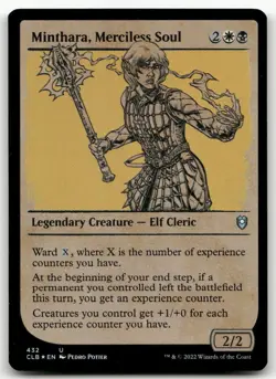 Minthara, Merciless Soul (Showcase) #432 (Foil) (NM) Baldur's Gate CLB Magic MTG - Image 1