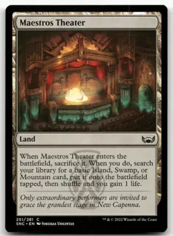Maestros Theater #251 (NM) Streets New Capenna SNC Magic MTG - Image 1