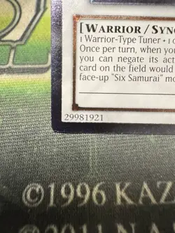 Yugioh Legendary Six Samurai - Shi En STOR-EN041 - Ultimate Rare MP - Image 4