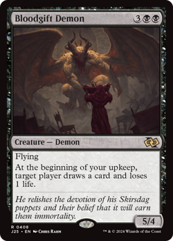 Bloodgift Demon - 408 - Foundations Jumpstart- Near Mint - MTG - Image 1