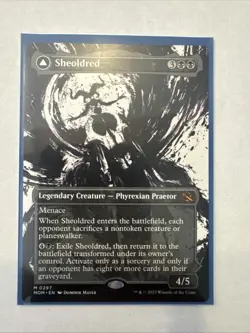 Sheoldred / The True Scriptures - March of the Machine - MTG MOM Showcase 0297 M - Image 1