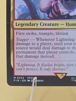 Lightning Army Of One (NON FOIL) Final Fantasy MTG - Image 5