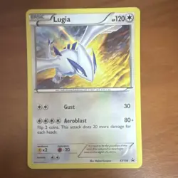 Pokemon Lugia Promo Holo XY156 Basic Card 120 HP Gust Aeroblast XY Set - Image 1