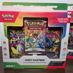Lot of 2 Pokemon First Partner Illustration Collection Series 1 SEALED Promo - Image 2