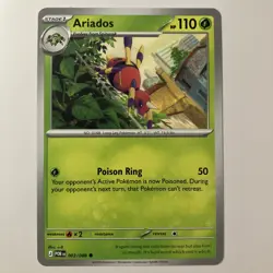 Ariados Pokemon TCG Perfect Order 002/088 Regular English Card - Image 1