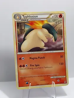 Pokemon Typhlosion Rare Call of Legends 35/95 damaged - Image 2