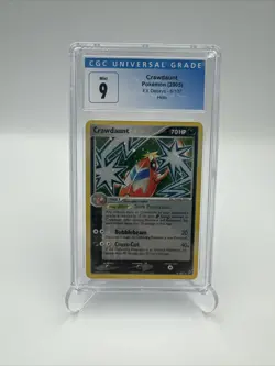 2005 Pokemon EX Deoxys Holo Rare Crawdaunt 6/107 CGC 8 NM - Mint - Image 1