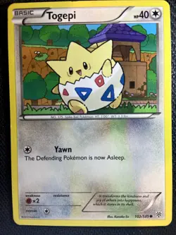Togepi 102/135 Plasma Storm Pokemon Non Holo 2013 - Image 1