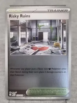 Risky Ruins 127/132 Uncommon Reverse Holo - Pokemon TCG Mega Evolution - NM - Image 1