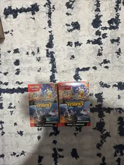 Pokemon TCG: Scarlet & Violet Surging Sparks Booster Bundles, Set Of 2 SEALED - Image 1