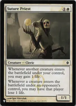 Suture Priest C The List Reprints 25/175 - Image 1