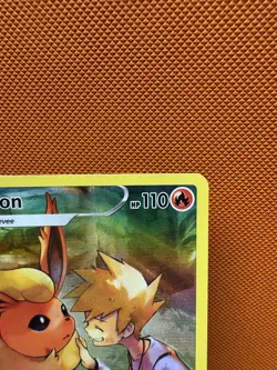 2021 Pokemon SWSH Brilliant Stars TG01/TG30 Flareon NM 1326 - Image 3