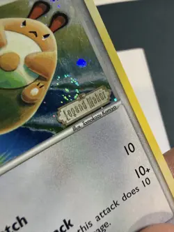 Pokemon EX Legend Maker Sentret Stamped Reverse Holo 62/92 LP Swirl - Image 3