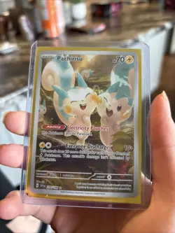 Pachirisu 208/198 - Scarlet & Violet Base Illustration Rare Pokemon TCG NM - Image 1
